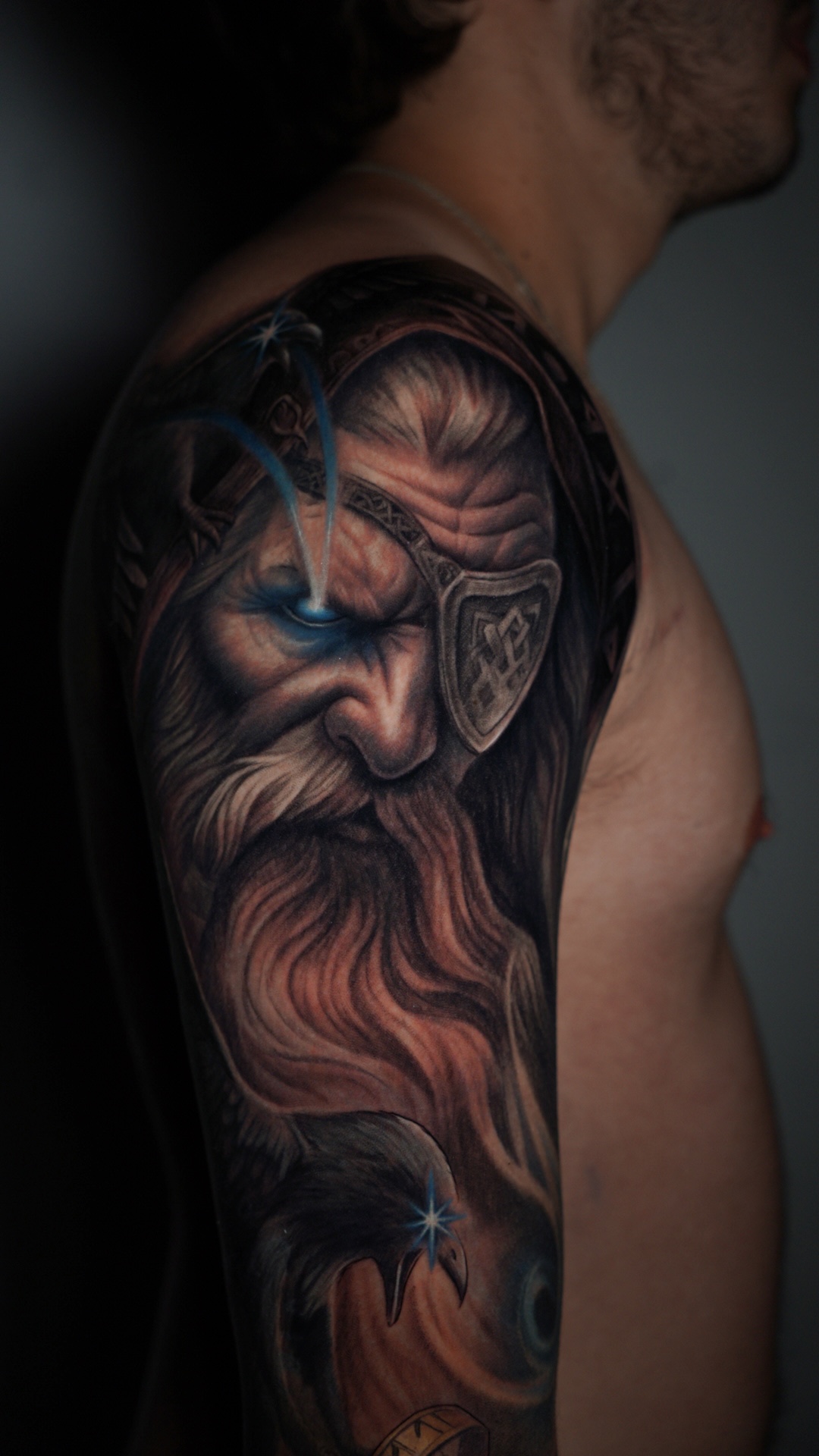 Black and Grey tattoo 14